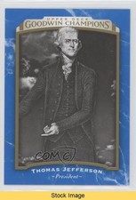 2017 Upper Deck Goodwin Champions Royal Blue Thomas Jefferson #3 READ 0qr0