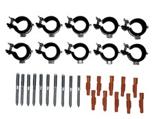 CONEL Rohrschellen Clic 12 bis 119 mm f&uuml;r CU-Rohr-Stahl-Abflussrohr  10/50 Stck.