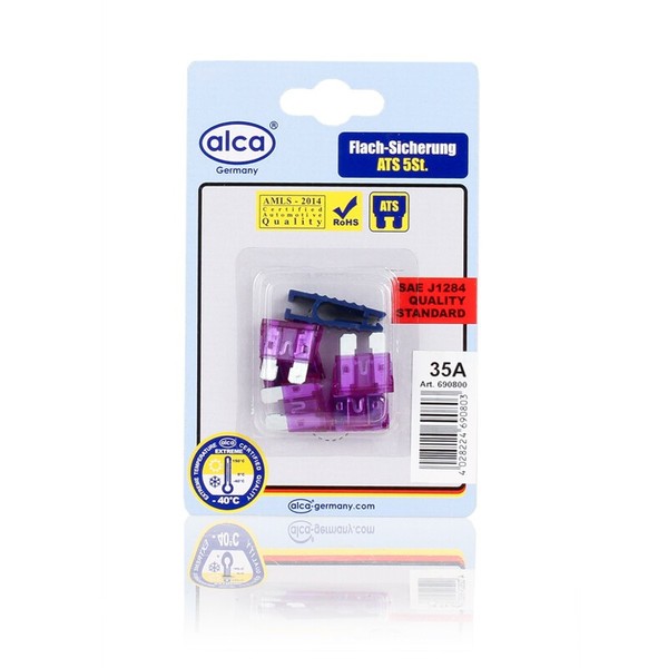 Alca® Flach-Sicherungen 35A; 5St. Blister-image