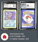 Dark Gyarados 25/82 Team Rocket 1st Edition Regular Rare 2000 CGC 8.5 NM/MINT+