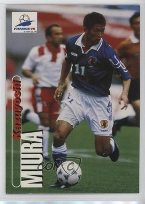 1998 Panini France 98 Kazuyoshi Miura #92 0cp0