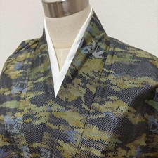 Kimono KN5449 Oshima Tsumugi Kimono Height 150.5cm Pure Silk