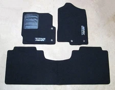 NEW 2023-24 Nissan Titan Pro 4x Crew Cab OEM Floor Mat Set | Black | 999E2-W4001
