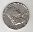 1963-P FRANKLIN HALF DOLLAR 50¢ DENVER 90% SILVER COIN UNITED STATES MINT