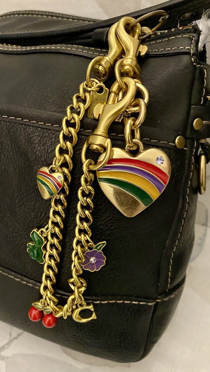 Coach Legacy 65th Anniversary Black Leather Turnlock Shoulder Bag