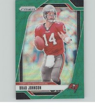 2024 Panini Prizm #274 Brad Johnson Green Wave