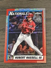 2025 Topps Update 1990 Topps Silver Pack Robert Hassell RC #U90C-28 Nationals