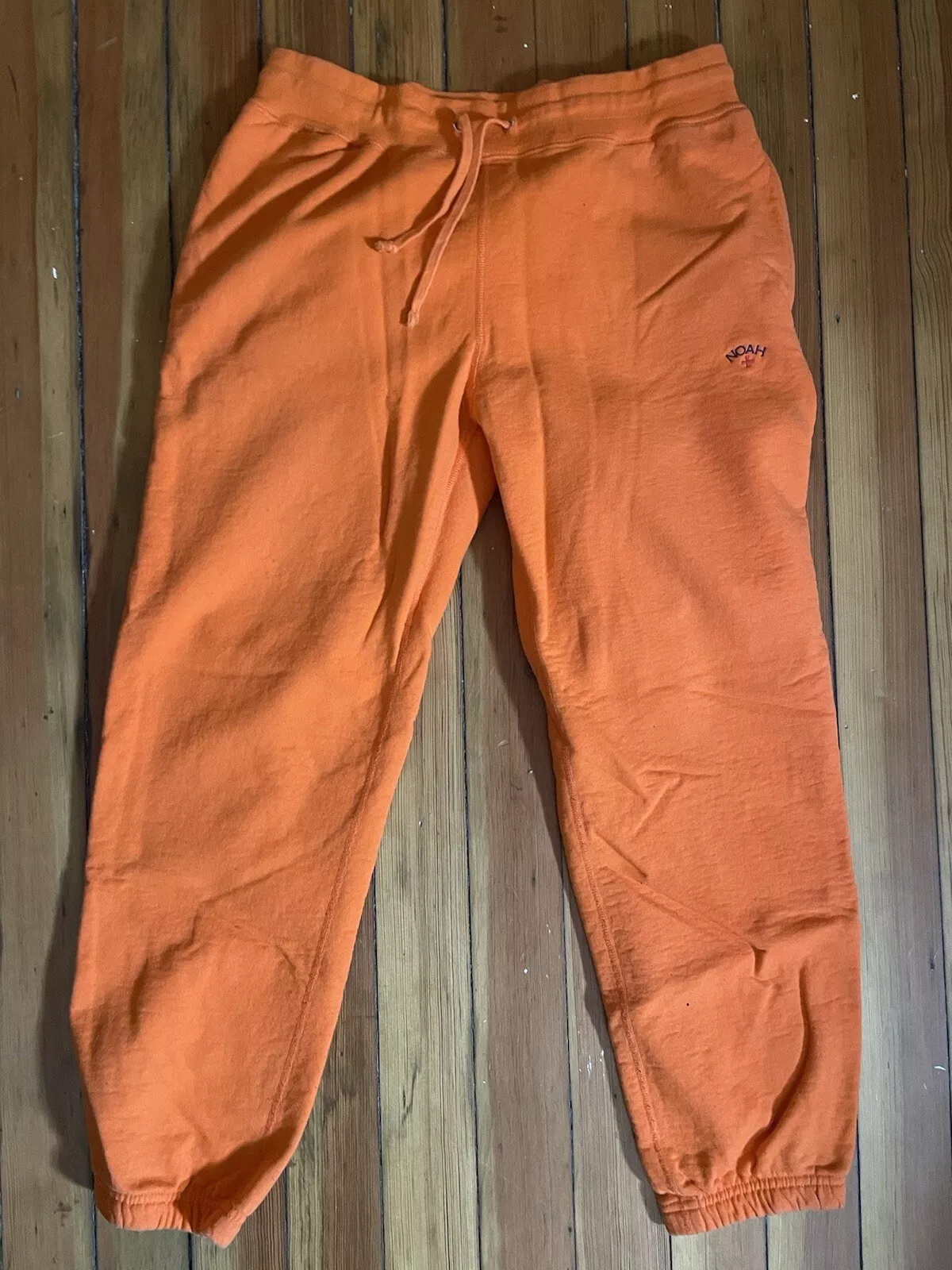 Pantalon de survêtement Noah NYC Blaze Orange Core Logo XL   36 38 Supreme