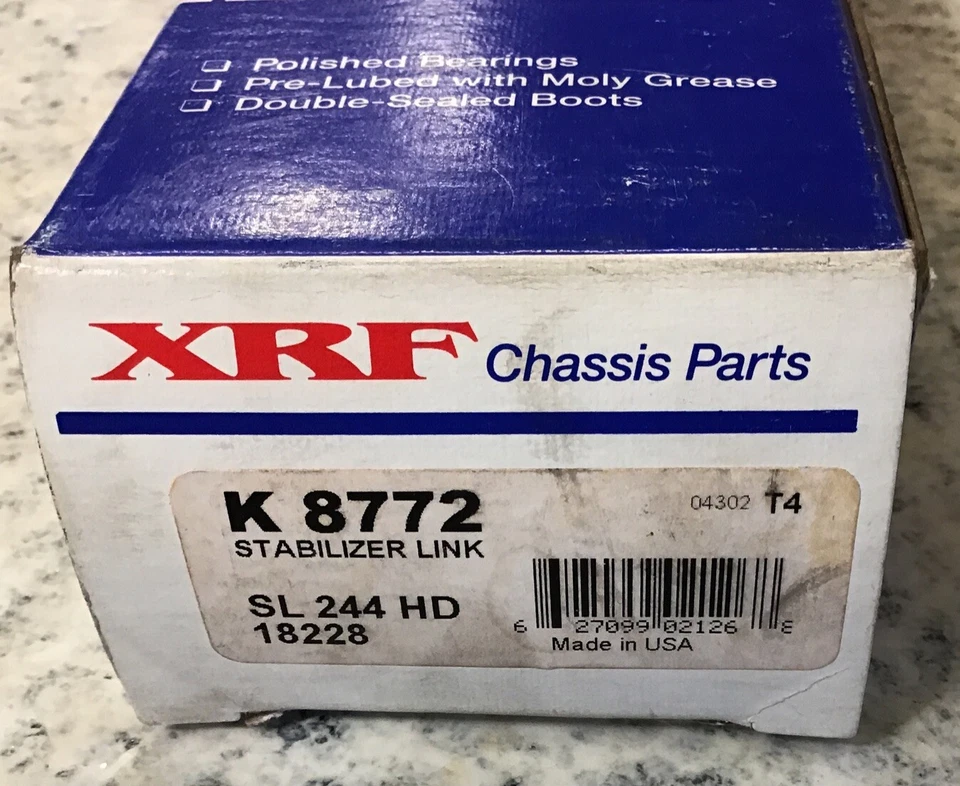 Nuevo kit de enlace de barra estabilizadora XRF antiguo atascado K8772 para Ford Foto 2 de 4