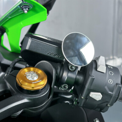 360°Adjustable Rearview Side Mirror For KAWASAKI Ninja ZX25R ZX250