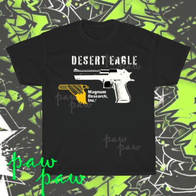 Brand New Magnum Research Desert Eagle Logo American T-Shirt Funny Size S to 5XL