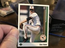 1989 Upper Deck Baltimore Orioles Baseball Card #450 Don Aase