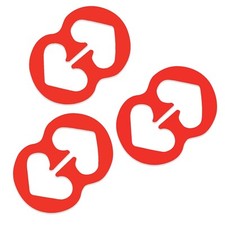 Bra Strap Clips Back Anti-Slip Bra Straps Holder Buckles Cleavage Control 3pk