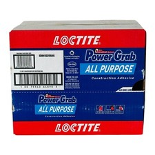 Loctite Power Grab All Purpose Construction Adhesive Squeeze Tubes 6oz Ea 12-pk