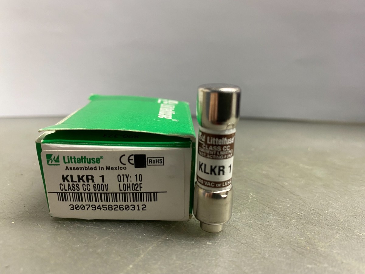 10pcs/box ORIGINAL Littelfuse KLKR-1 KLKR1 KLKR 1A 600Vac - Foto 3
