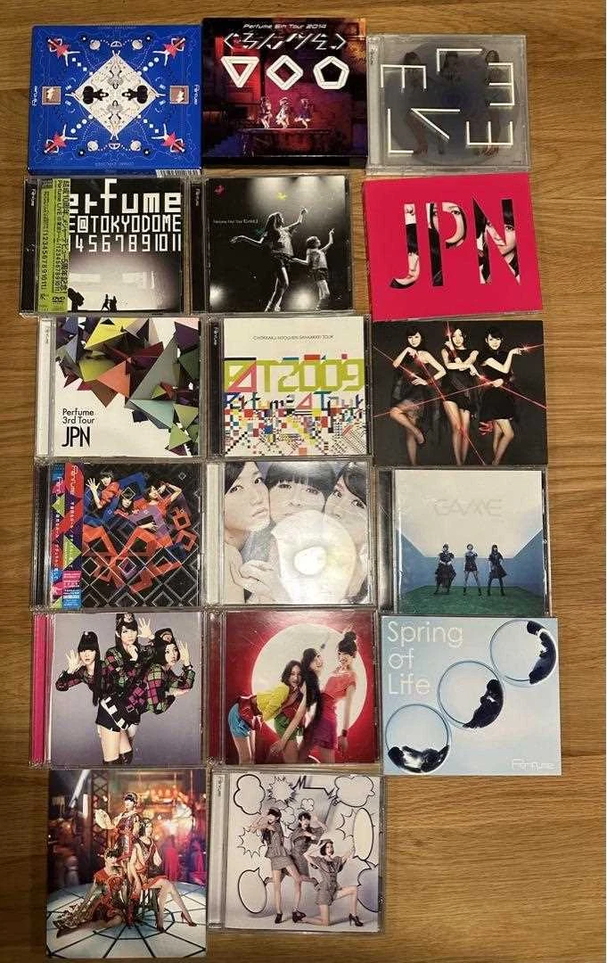 Perfume CD/DVD set album single character goods used from Japan