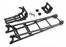 Traxxas Wheelie Bar and Mount, Assembled (Black)