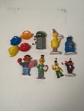 Vintage Sesame Street Muppets Cake Toppers Wilton Mix Lot