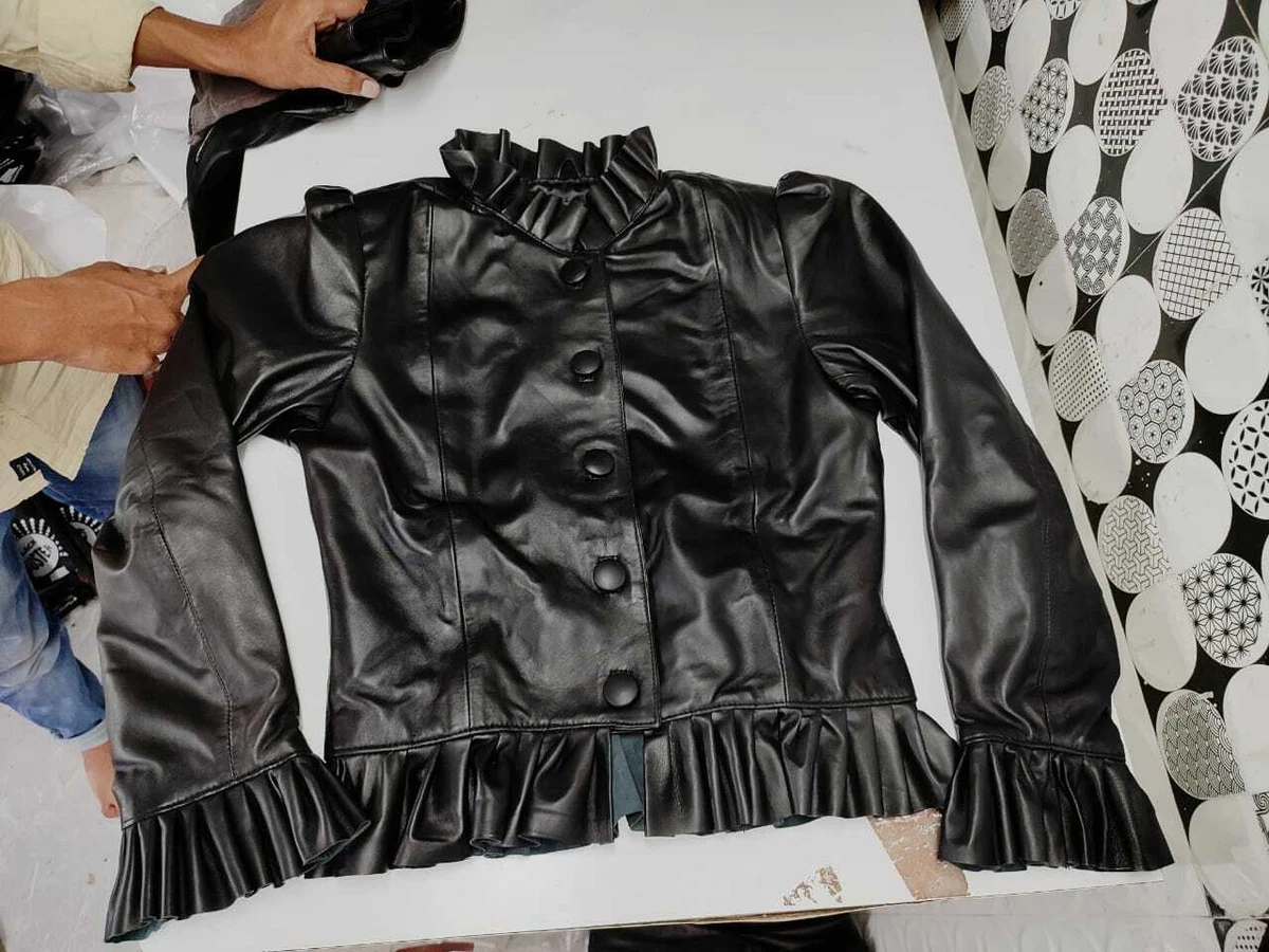 Ebay giacca 2025 pelle donna
