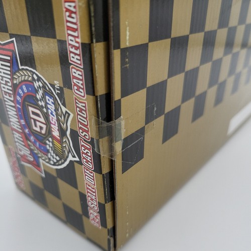 NASCAR 50th Anniversary Gold Diecast 94 Bill Elliot McDonalds 1:24 Stock Car NEW - Picture 7 of 8