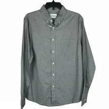 Goodfellow & Co Slim Fit Stretch Oxford Long Sleeve Button-Down  Med, Large, XL