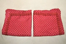  Court of Versailles CANNON. ROYAL FAMILY Euro Pillow Shams PAIR USED