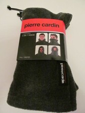 Pierre Cardin 4-in-1 Hood Microfleece, One Size Fits Most, Dark Gray