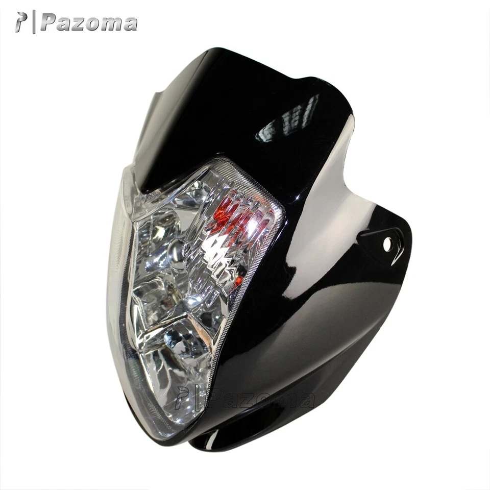 Faro de moto universal para Suzuki DR-Z125 DR125SE DR650S Foto 3 de 4