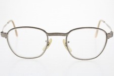VTG Bausch  Lomb Silver Metal Safety Glasses 48/22 mm Glass Lenses