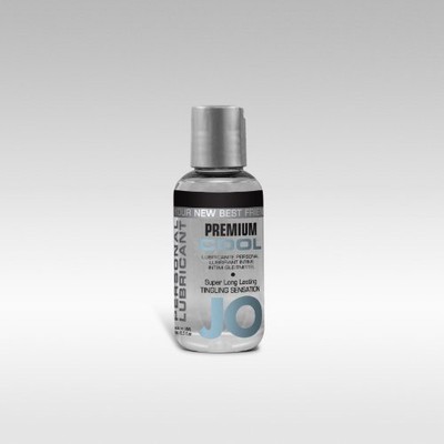 Jo Premium Cool Silicone Lubricant Tingling 2.5 Ounce