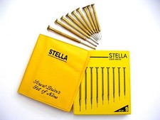 9pc Jewelers Screwdriver set Watch maker repairs Hardened Tips Brass handles USA