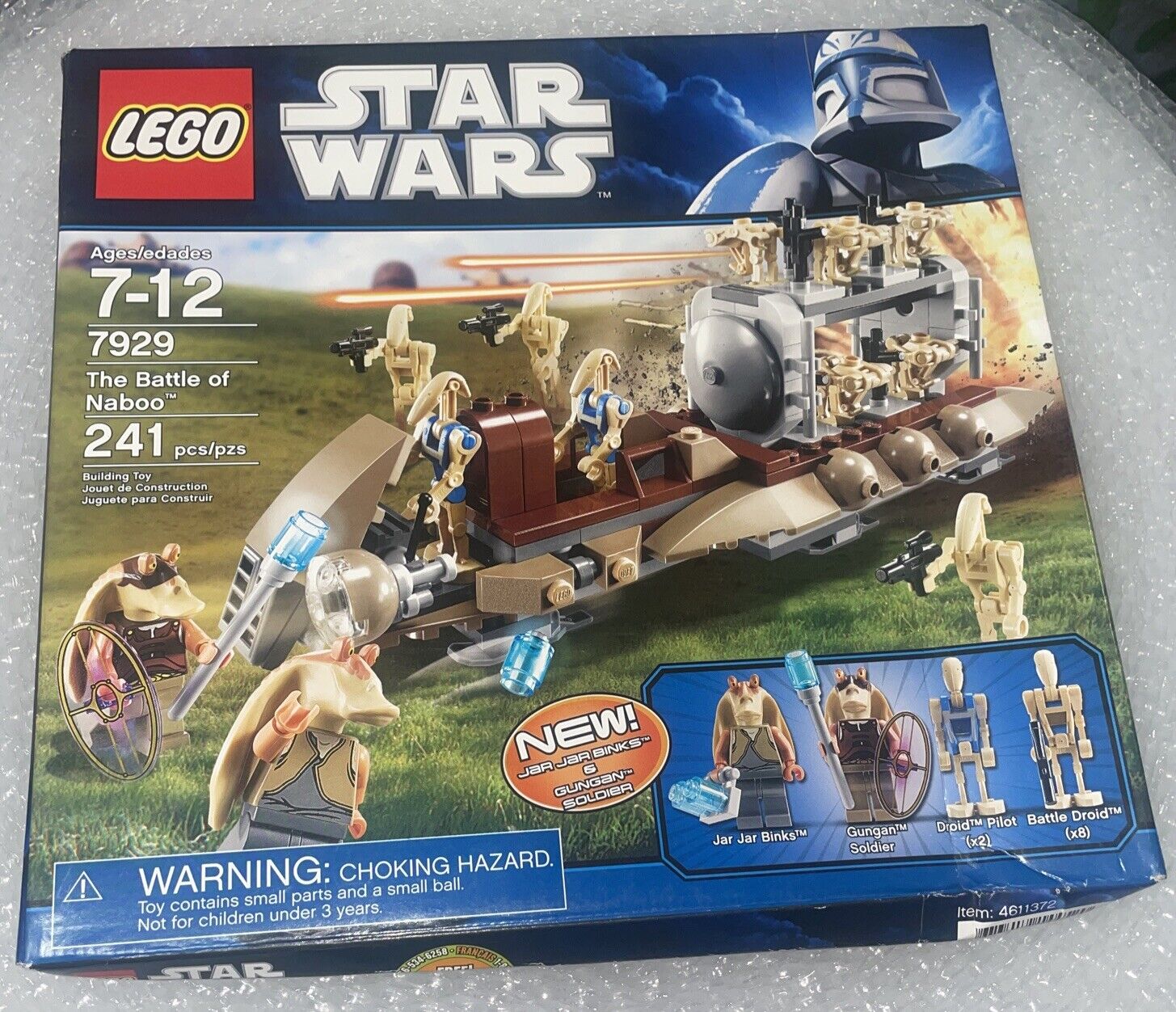 LEGO Star Wars: The Battle of Naboo (7929) Sealed New In Box Set Retired