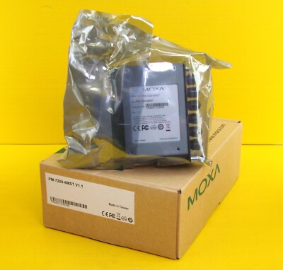 MOXA PM-7200-6MST Fast Ethernet Module with 6 100BaseFX Multi-Mode Ports