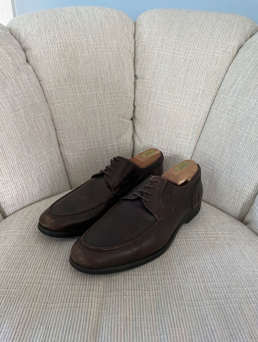Bruno Magli Mens Brown Leather Dress Shoes Size 8.5 | eBay display picture 3