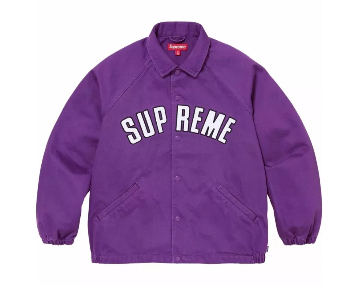 🔥 Supreme Arc Denim Coaches Jacket - Purple XL 🧥 | eBay 🔥 Supreme Arc Denim Coaches Jacket - Purple XL 🧥 | eBay