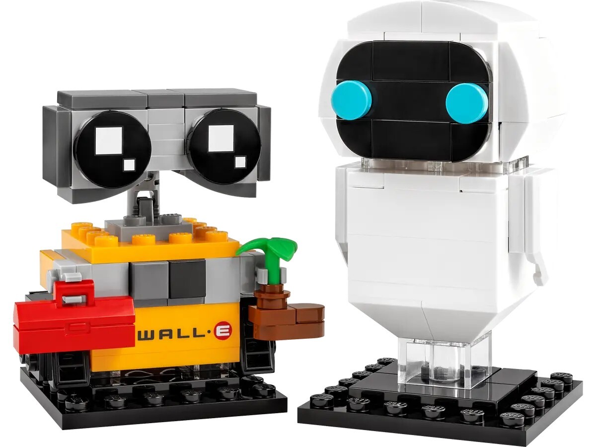 Set LEGO 40619 Brickheadz Disney EVE e WALL-E 155 Pezzi Sigillato