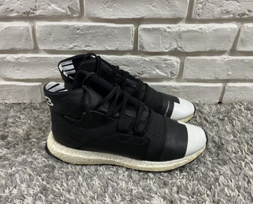 Men's Adidas Y-3 Yohji Yamamoto Kozoko Sneakers Black White Size US 8,5 UK 8 - 第 1/9 張圖片