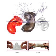 Penis Extender Enlarger Sheath Male Enhancer Ball-Stretcher-Sleeve-Girth-Ring