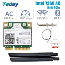 Intel 7260 PCIE Wifi Network Card 7260HMW Bluetooth WiFi Adapter For Desktop