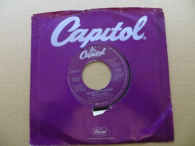 Missing Persons   Destination Unknown - 1982 - Capitol Records B-5161 7'' Single