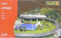 "Faller 120472 H0 - Sechs Pfeiler \" Aufsteigend \" Neu & Ovp"