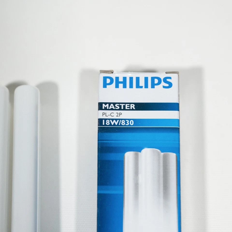 Philips Master PL-C 2P 18W/830 G24d-2 1200lm 2 Pines Globo Blanco Cálido - NUEVO Foto 3 de 4