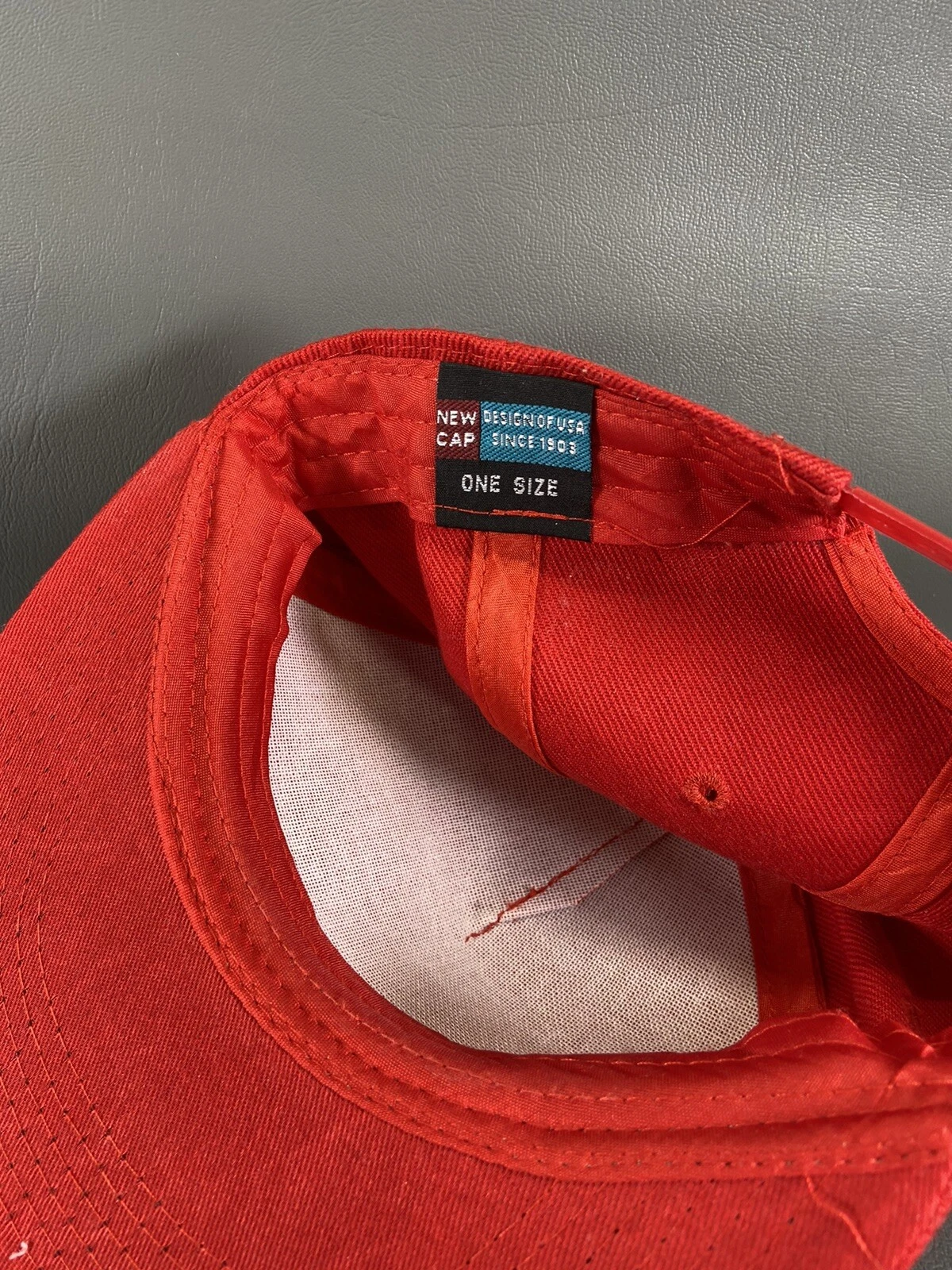 Red Snapback BTS Cap