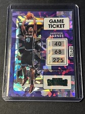 2021-22 Panini Contenders Harrison Barnes Season Ticket Cracked Ice #79