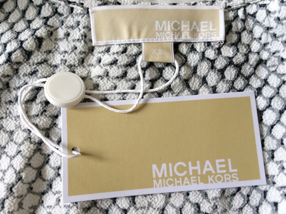 Michael Kors Genuine NWT Summer Sleeveless Top With Zip Uk XS / 6 RRP £130 - Image 3 of 4