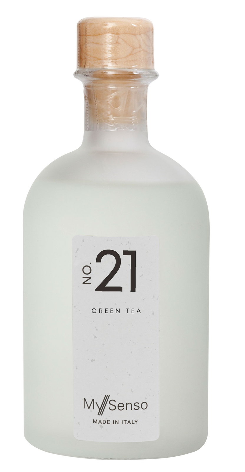 Mysenso Premium Diffuser No. 27 Orange – 100 Ml Raumduft Mit Eschenholz-Deckel & 5 Stäbchen, Made In Italy