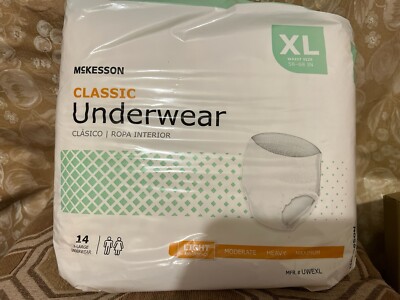 McKesson Medium Absorbency Adult Disposable Incontinence Pads