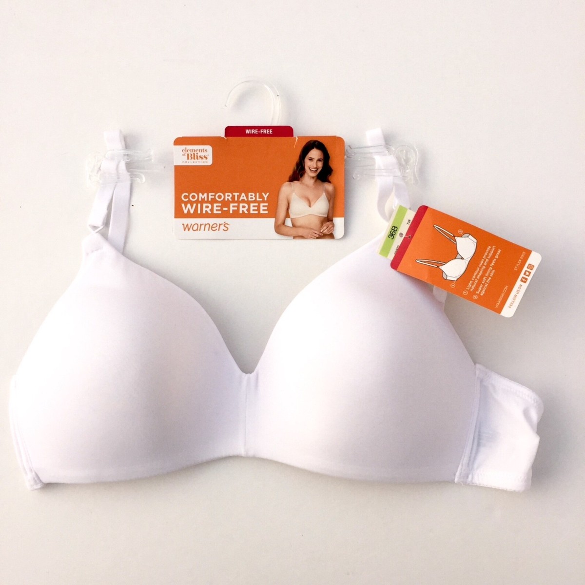 Warner's Women's Benefits Convertible Pure Bliss Comfort Warner's Women's Benefits Convertible Pure Bliss Comfort
