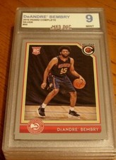 DeANDRE BEMBRY Rookie****2016 Panini COMPLETE--SILVER---MINT 9*****HAWKS---#94