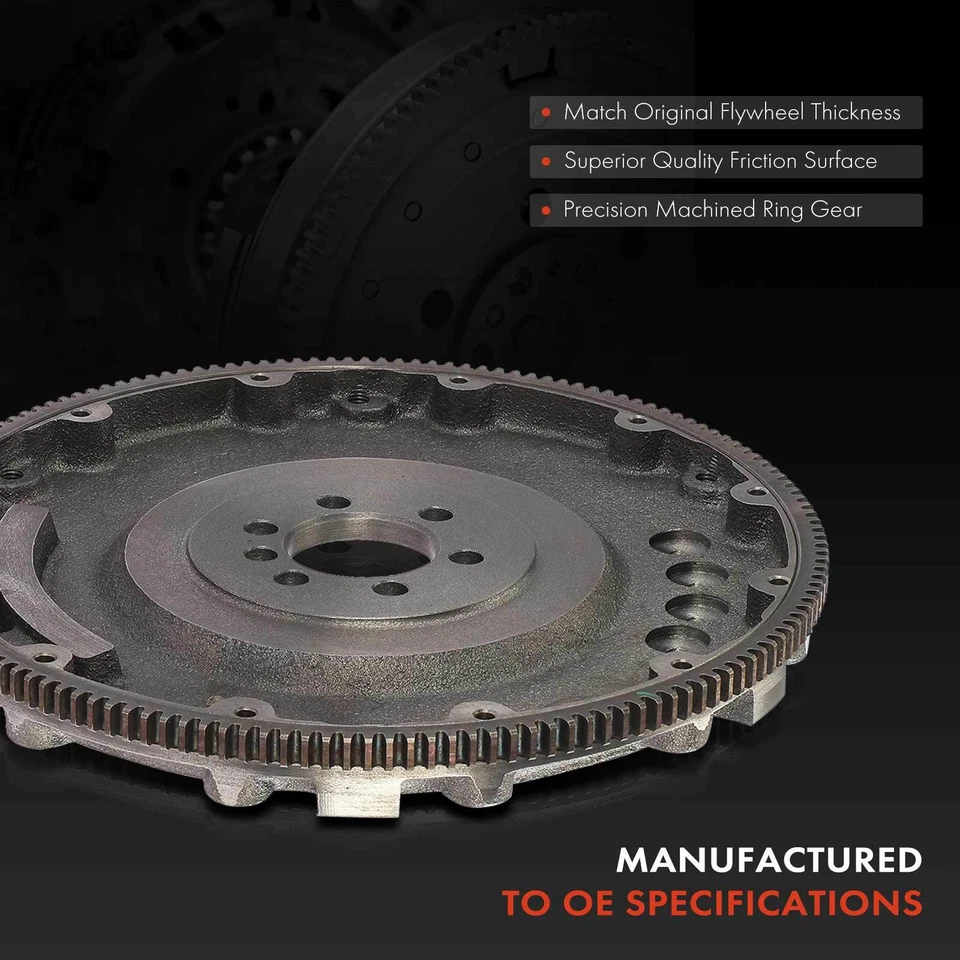 Clutch Flywheel for Chevrolet Camaro 1986-1992 Pontiac Firebird Manual 153 Teeth - Image 3 of 4